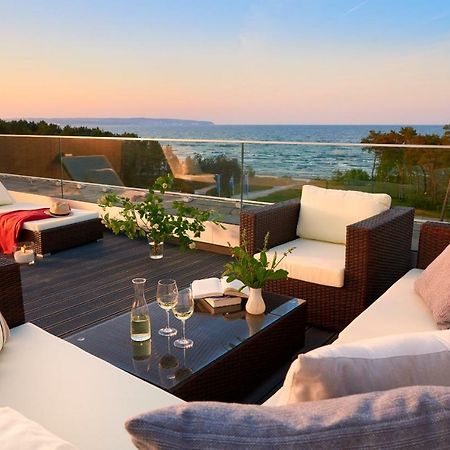 Strandresort Prora - Penthouse 504 Mit Meerblick Und Sauna 宾茨 外观 照片