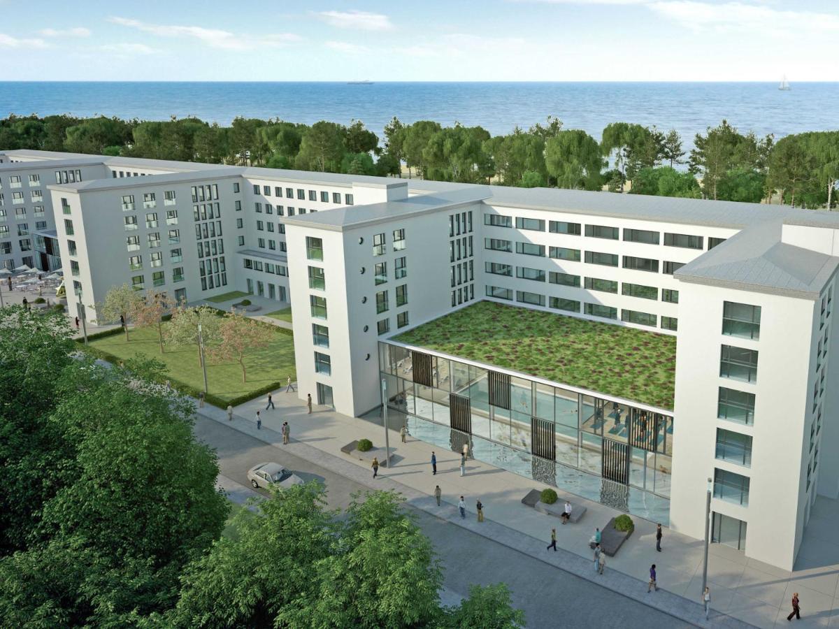 Strandresort Prora - Penthouse 504 Mit Meerblick Und Sauna 宾茨 外观 照片